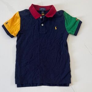 Polo by Ralph Lauren Kids Multicolor Polo Shirt - Blue, Red, Green, Yellow